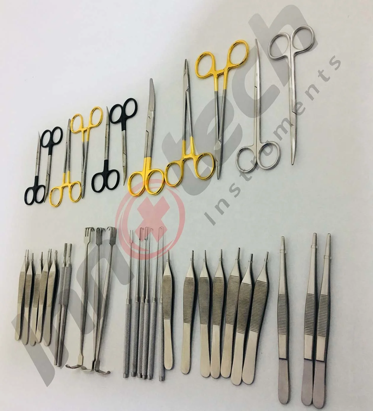 New Plastic Surgery Basic Set Kit Of 37 Pcs General Surgery Plastic