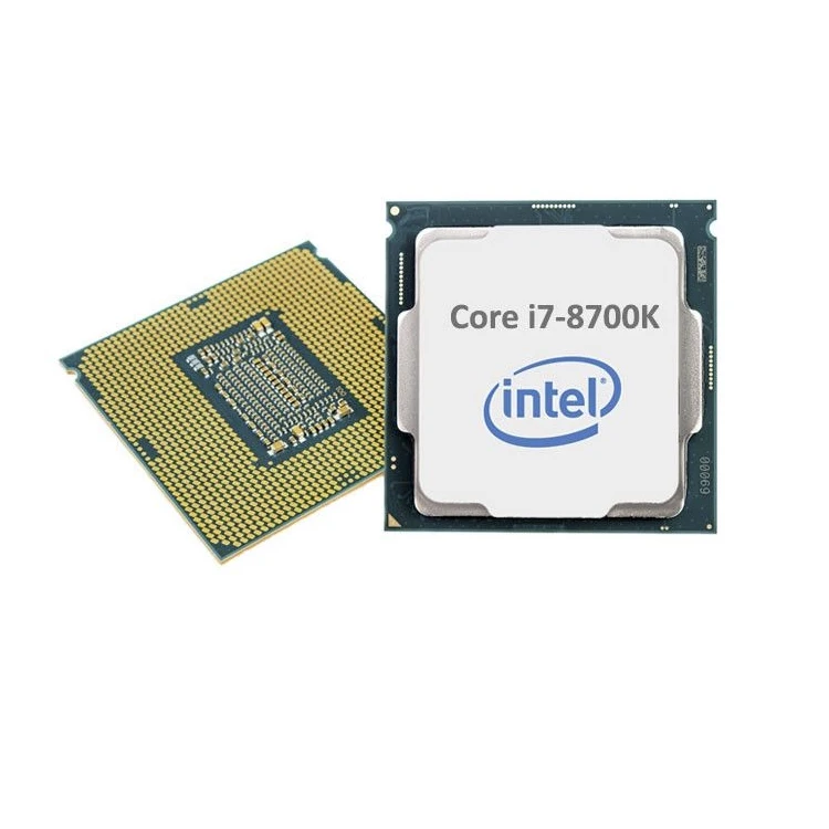 Processador Intel 8th I7 8700K CPU Unidade de processamento