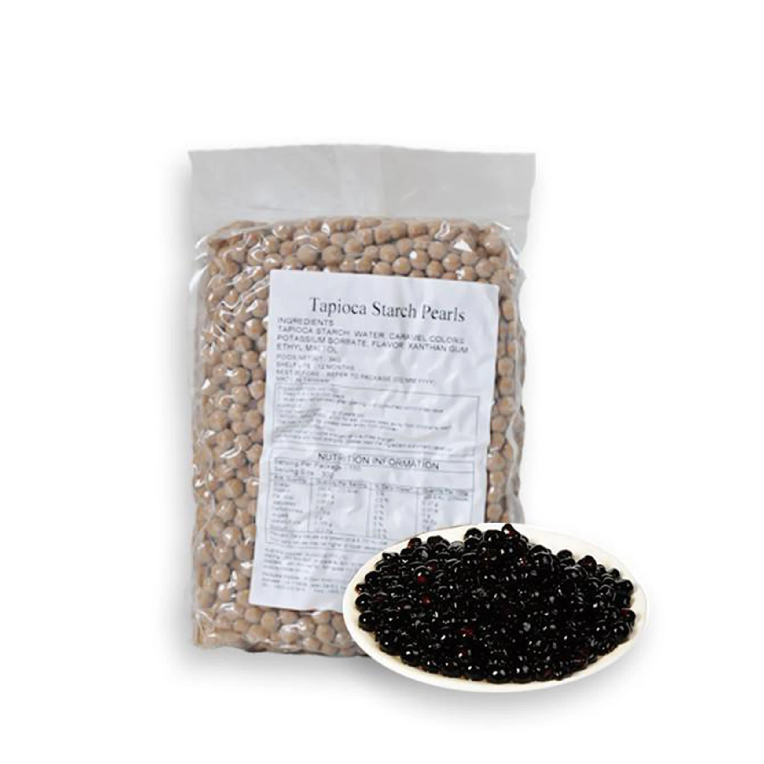 Tapioca Pearls Bubble Tea / High Quality Tapioca Pearl