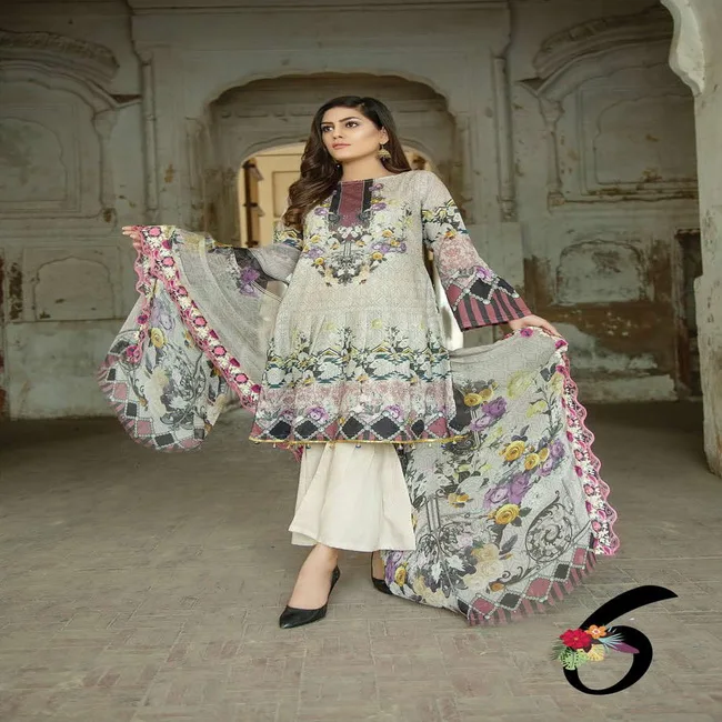 パキスタン シャルワールカミーズ３ピース - スーツ・フォーマル・ドレス