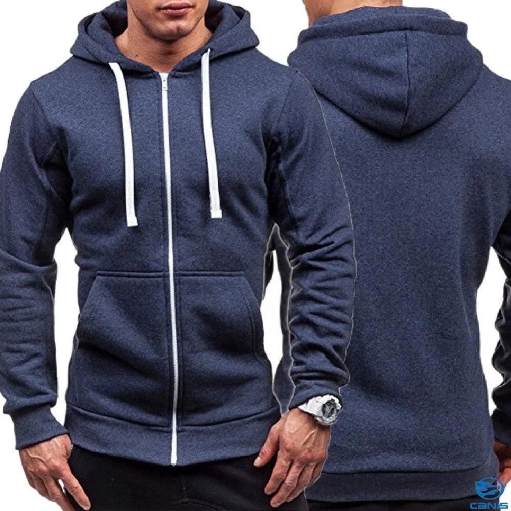 zip up mens sweatshirt no hood