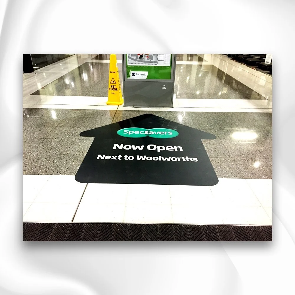 Custom UV Printed Floor Vinyl Decal Sticker Premium Quality Customized Design Options Waterproof & anti-slip vinyl / PVC