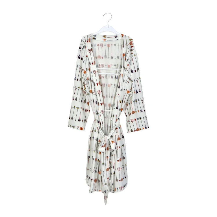 
Женское свадебное кимоно с длинным рукавом, с цветочным принтом 