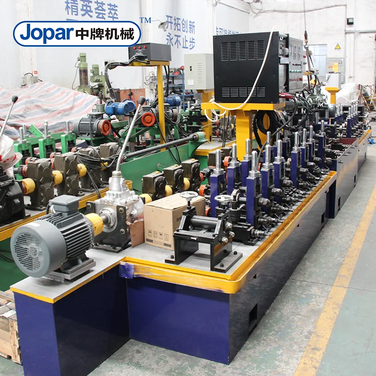Building Materials MS Galvanized Steel Pipe Making Machine / Tube Mill for Sales