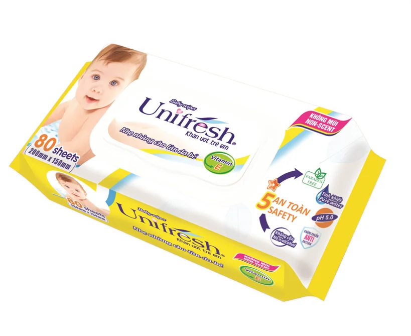 Baby Wet Wipes Non Chemical Soft For 