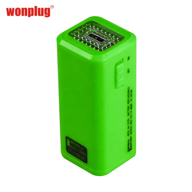 Portable 1USB Mini Pocket USB Charger 5V 1A Travel Charger Power Supply for Multiple Mobile Phone Accessories AA Power Bank