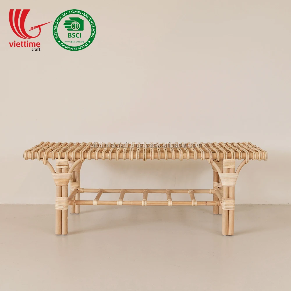 Classic Styled Rattan Bench Chair Wholesale Made In Vietnam Buy Rattan Bench