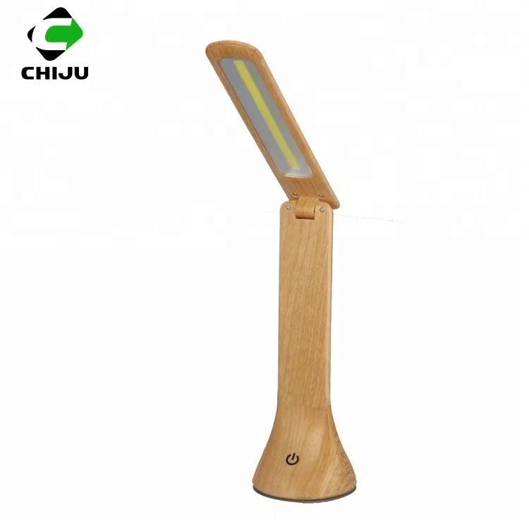 Manufacturing Customized Design Rechargeable Wooden Desk Lamp Led Table Lamp