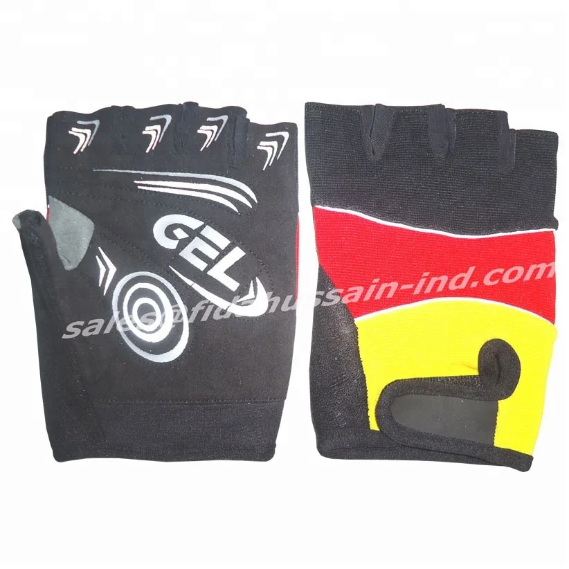 Велосипедные перчатки из синтетической кожи