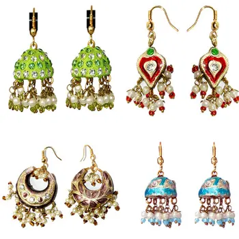 latest collection Lac earrings for girls