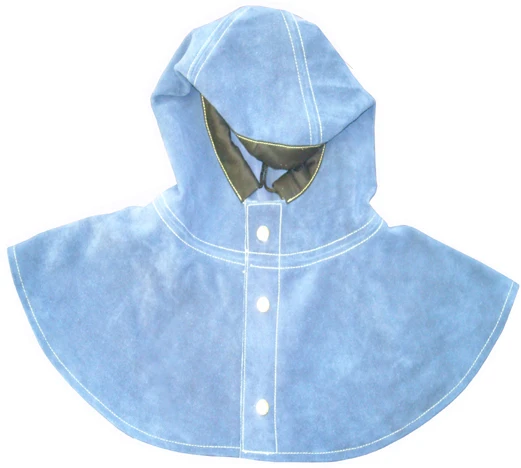 High Quality Custom Split Leather Welding Working Safety Apparels Suits Hoods