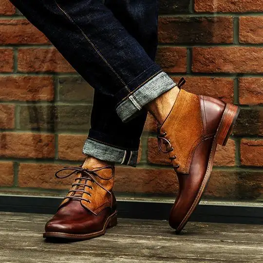mens casual ankle boots