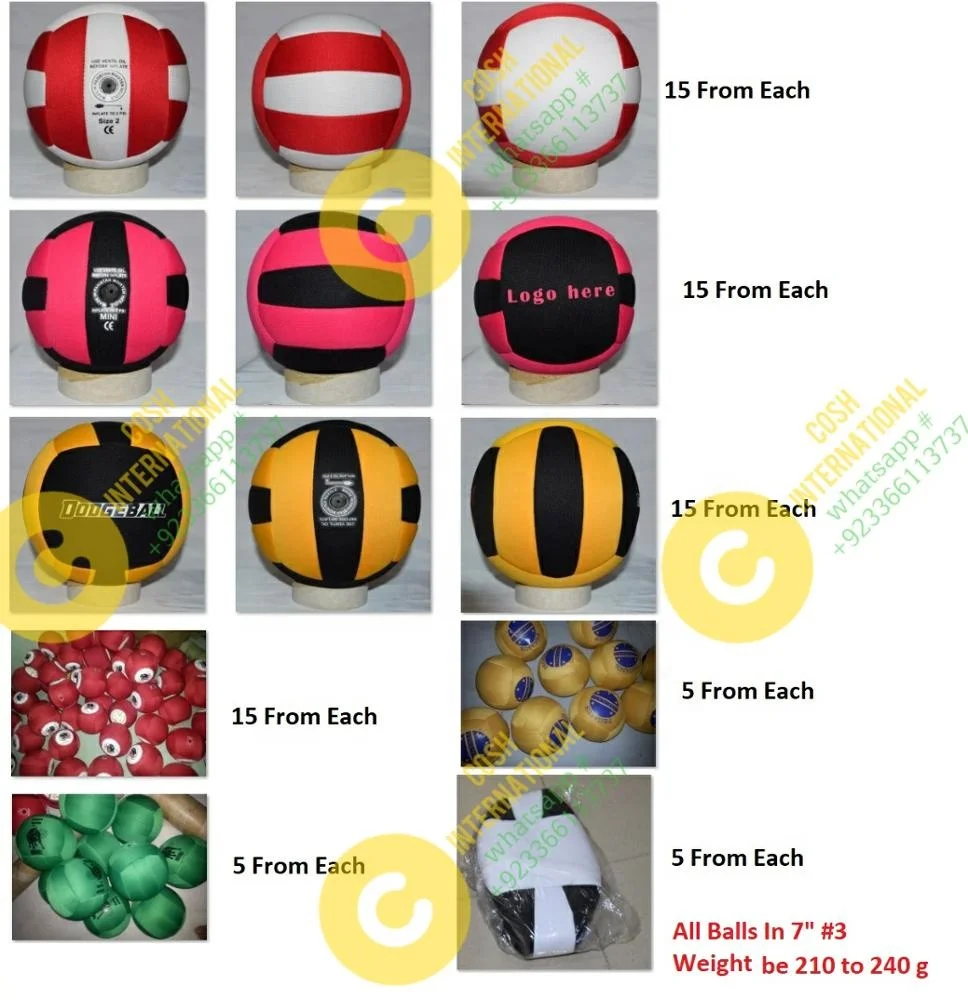 Customize Soft Fabric Dodge Ball Playground Sports Dodge Ball Custom