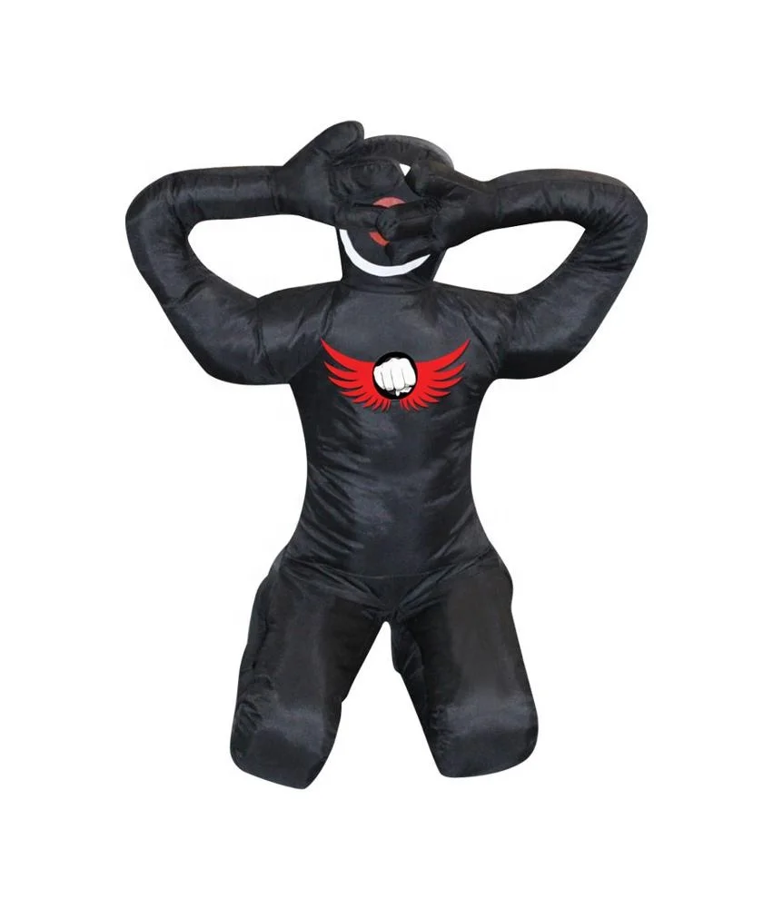 filled grappling dummy