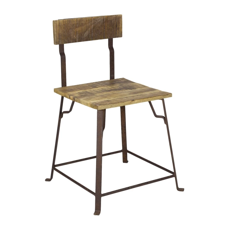 High Quality Iron & Leather Industrial Chair With Best Price