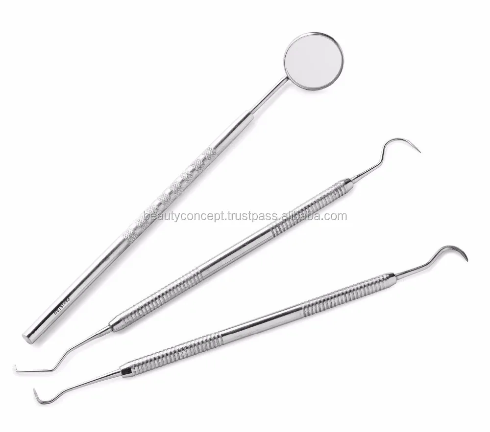 Stainless Steel Oral Care Kit Dental Hygiene Instruments Plaque