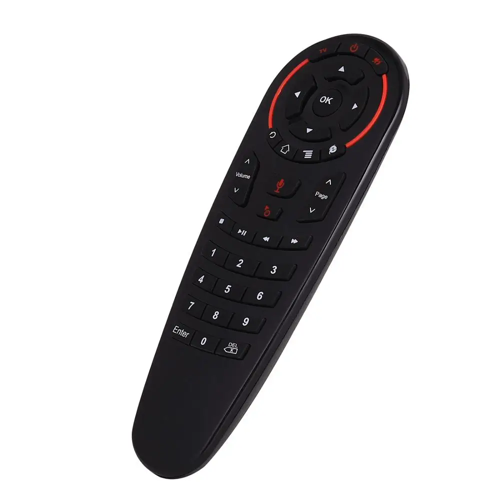 G30 Air Mouse 2.4GHz 18 Key Wireless IR Gyro Sensing Android TV Box Smart Remote 