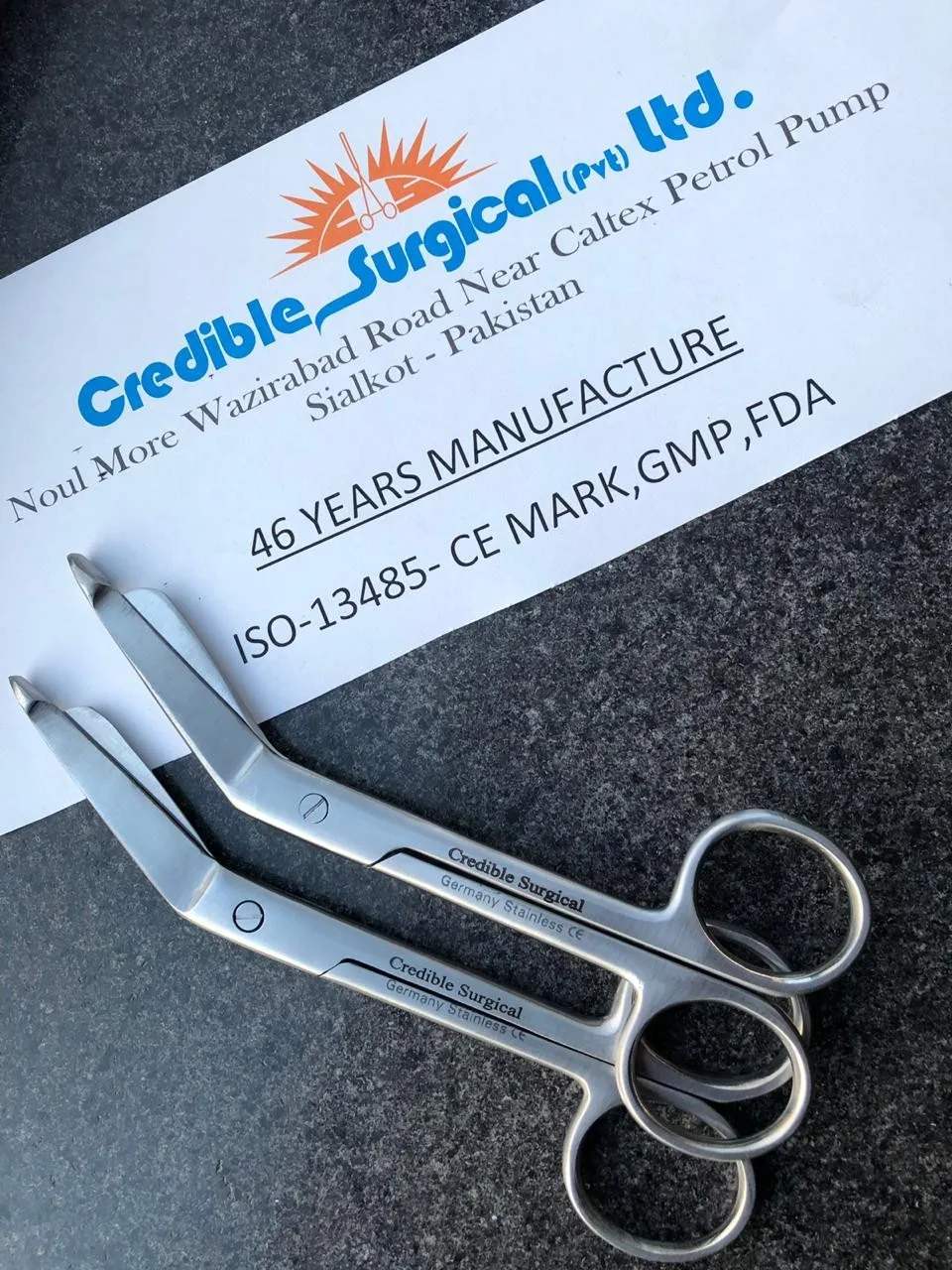 Heavy Duty Orthopedic Plaster Cast Cutting Scissor Stainless Steel