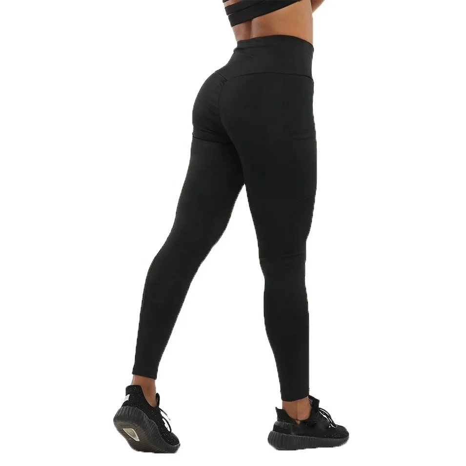 High Waist Women Yoga Pants Tummy Control Lightweight Fitness Workout ...