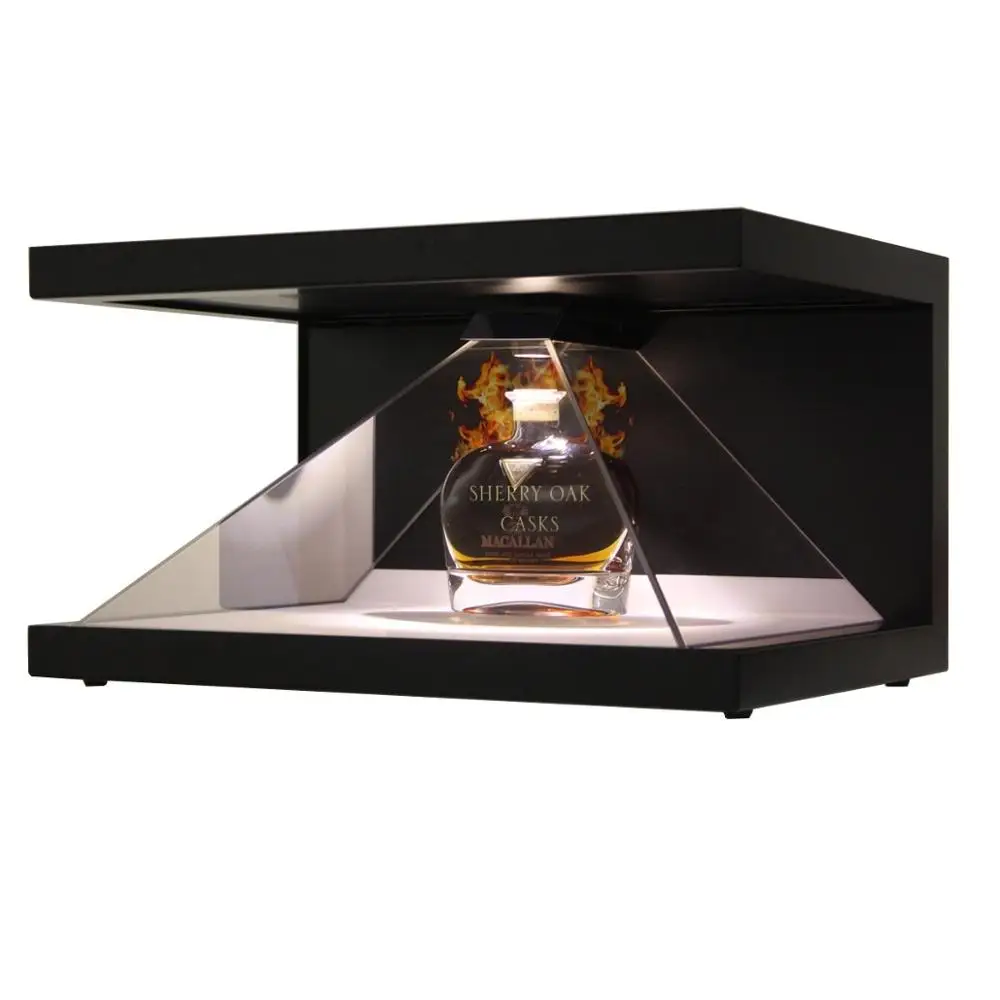 3D ホログラフィック ファン LED ライト ディスプレイ ボックス ホログラフィックディスプレイ用電気3Dホログラフィック