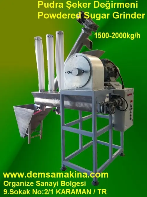 Сахарная пудра на дробильную мельницу-Pudra seker