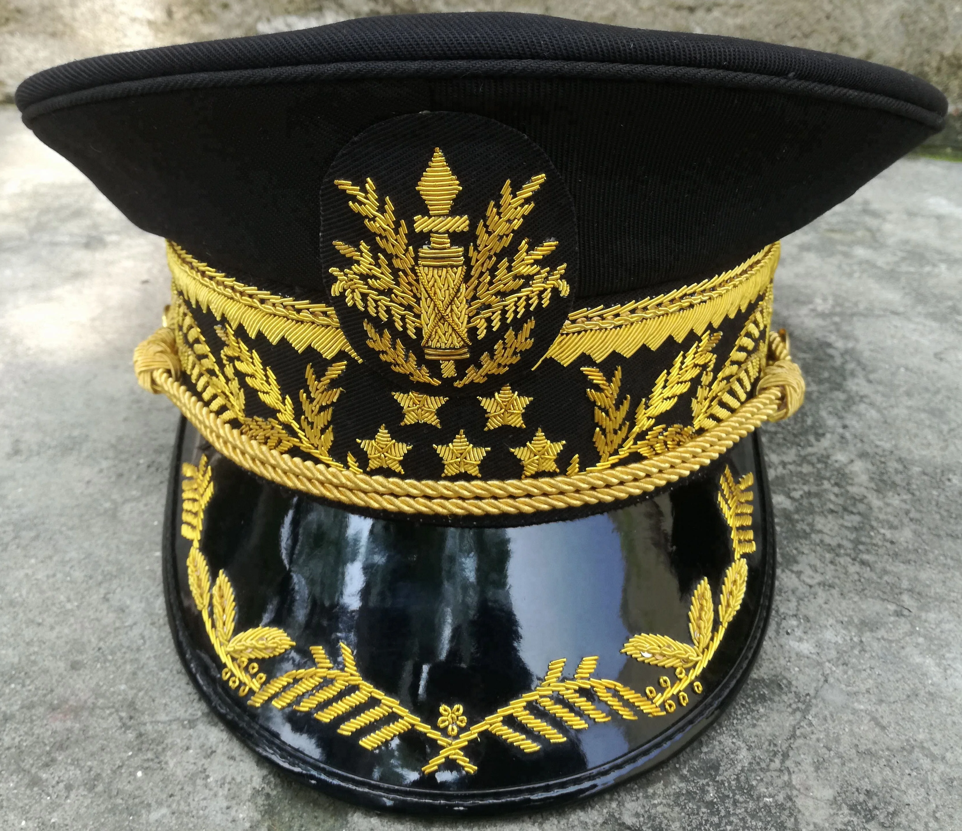 Cameroon General Peak Cap Police Peak 
