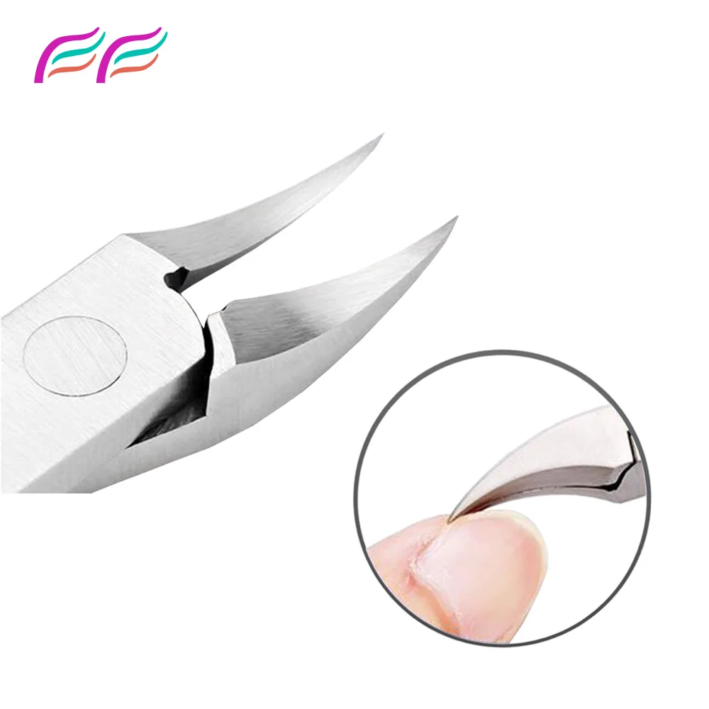 Surgical Grade Stainless Steel Nail Cutter Set Custom Logo Nail Cuticle