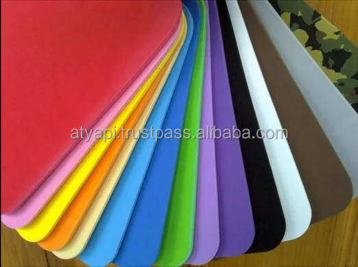 Заводская цена цветной пенопласт EVA переработанный лист Eva высокой плотности индивидуальный