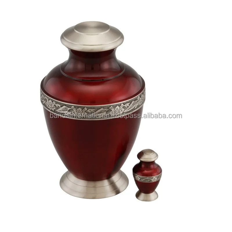 Indian Handicrafts New Design Brass Urns Cremation Indian Wholesale