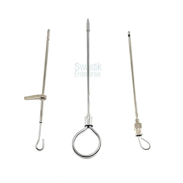 Siphon Stainless Steel For Veterinary /& Livestock Farming Teat Instrument Set