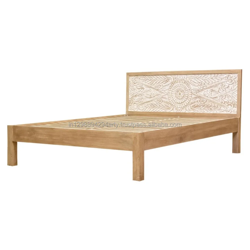 Кровать Wooden Bed 3