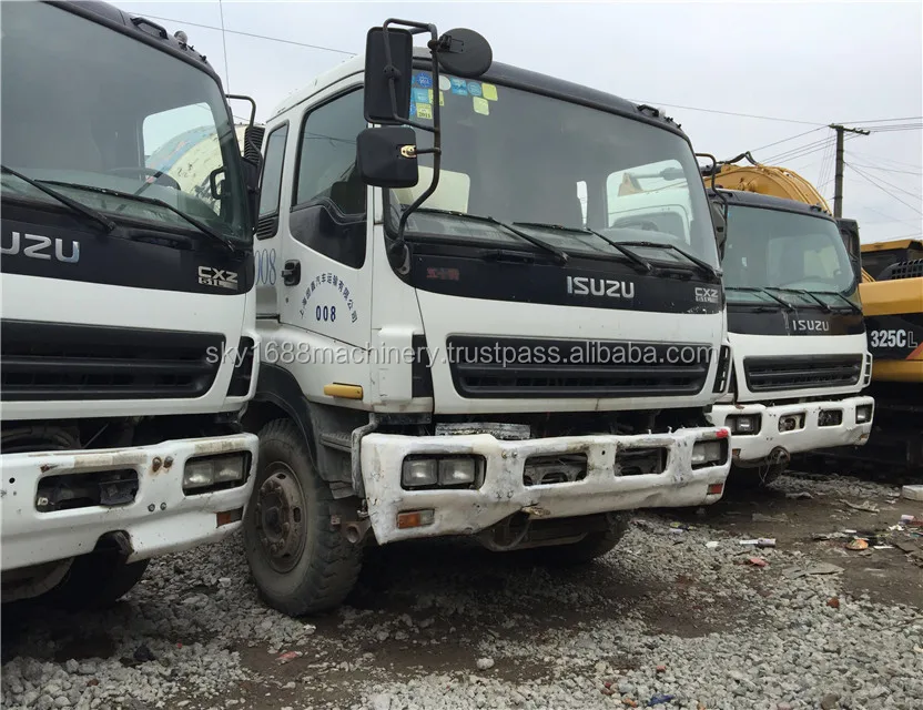 
 Транзитный смеситель ISUZU, Япония, б/у, 10 куб. М, продажа бетономешалки ISUZU  