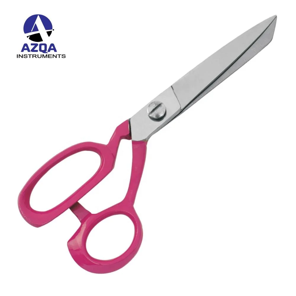 Tone Handle Stainless Steel Blade Tailor Sewing Scissors Textile Shears