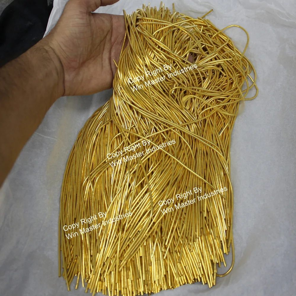 Gold Check Purl Bullion Wire Bullion French Wire Rough Gold Purl ...