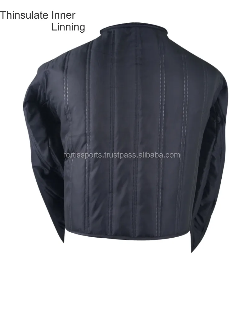 Cardura Jackets - Men's Silver/orange Textile Jacket Tear Resistance Cordura Textile