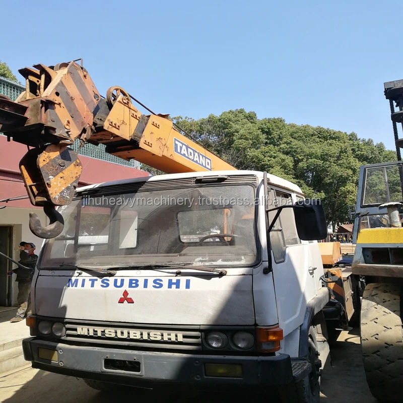 Japan Original Tadano 8 Ton Used Truck Crane Construction Machinery