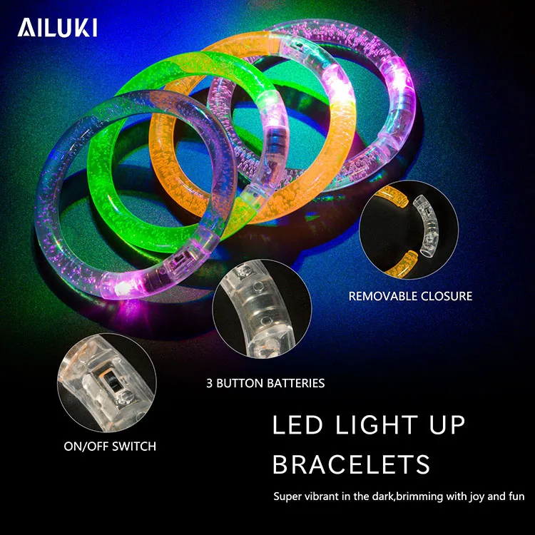 Nicro 68 Pcs Glow Party In The Dark Favors Light Decoration Fashion