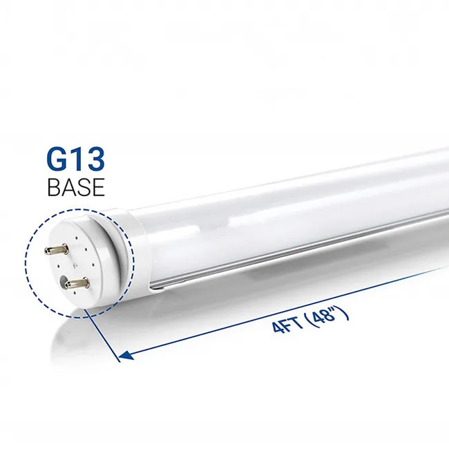 Аварийная Светодиодная трубка G13 9 Вт 2 фута T8 светодиодная лампа 600 мм с резервным аккумулятором на 3 часа в экстренное