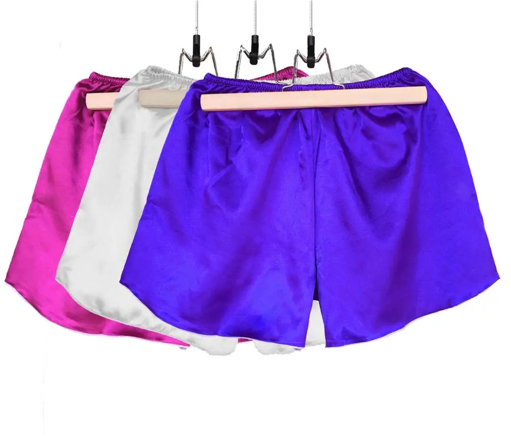Womens Satin Silk Shorts Knickers Night 