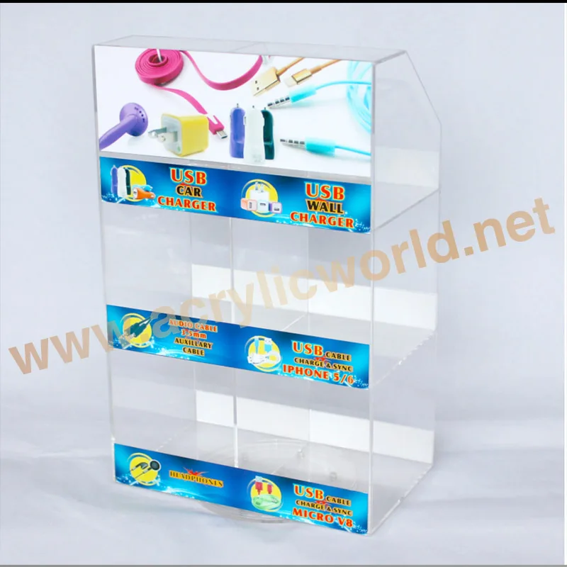 Phone Accessories Counter Display