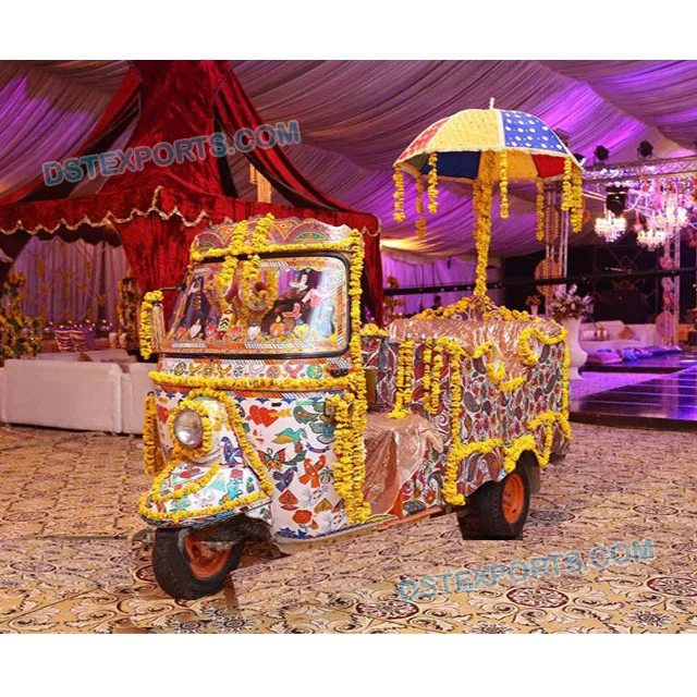 Decorative Rickshaw For Wedding Shoot,Traditional Auto-rickshaw For ...