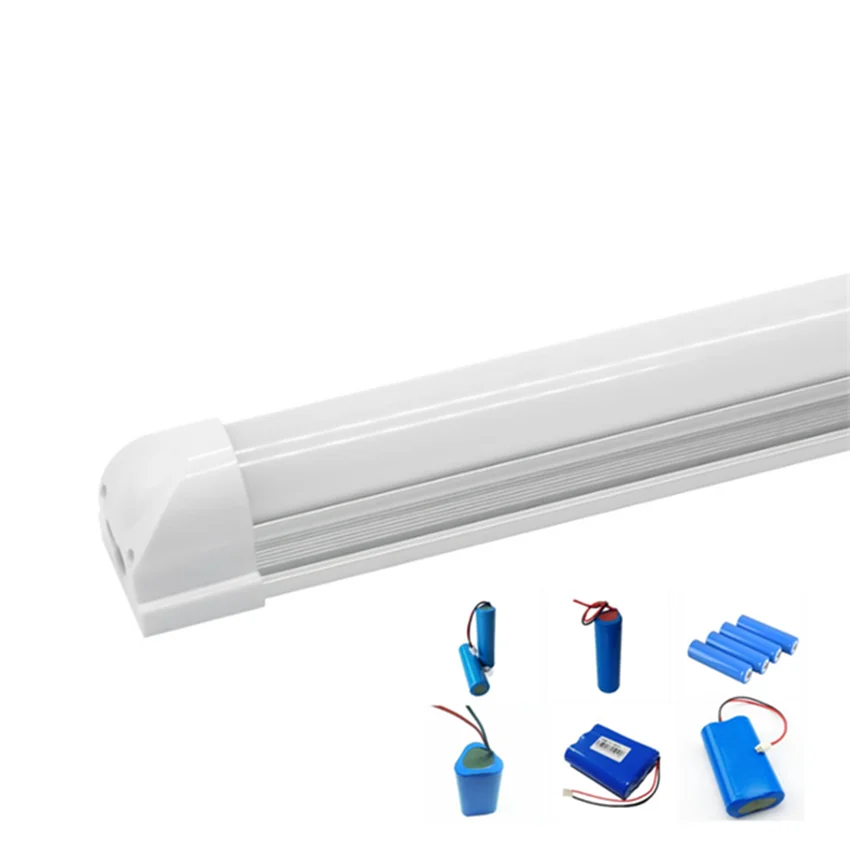 Аварийная Светодиодная трубка G13 9 Вт 2 фута T8 светодиодная лампа 600 мм с резервным аккумулятором на 3 часа в экстренное