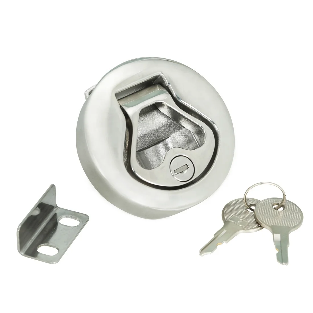 Details about   4Pcs Stainless Steel Marine Grade Boat Deck Hatch Latch Flush Pull Hinge 