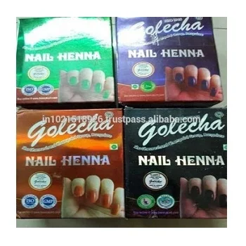 Nail Art Using Henna Mehndi For The Fist Time In World Colourful Henna For  Nails - Buy Golecha Nail Art Work With Henna New Styling New Fashion,Colour  Henna For Nail Art And