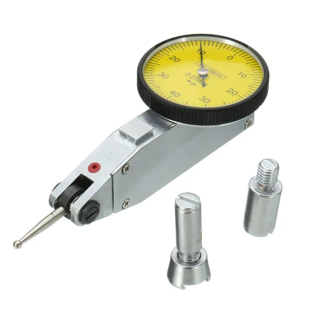 Precision Dial Test Indicator Level Gauge Metric Scale Dovetail Rails 0 0.01mm 