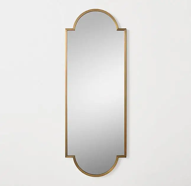Customized Metal Framed Plating Full Wall Mirror Buy Antique Metal Mirror Frame Metal Mirror Frame Mirror Frame Product On Alibaba Com
