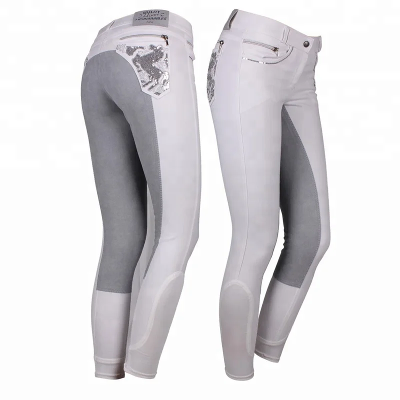 Breeches Riding Pants And Silicon Knee Patch Breeches Manufacturer