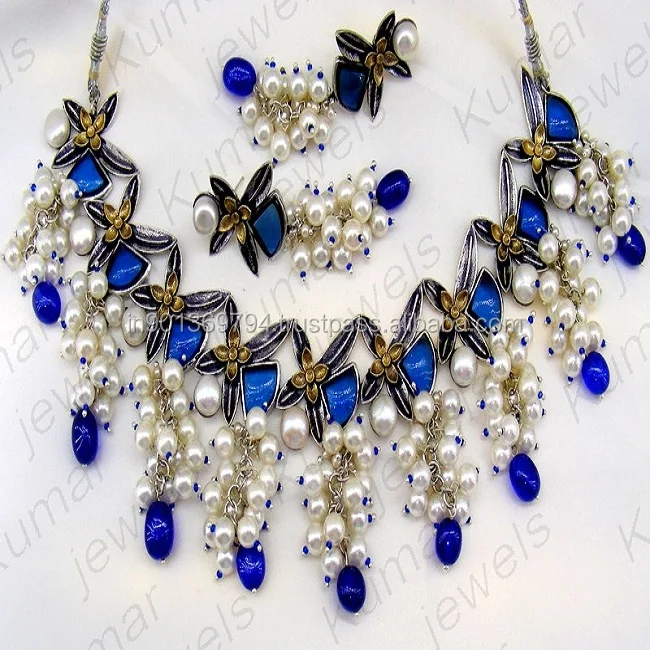 Modern Costume Jewelry Necklace Set