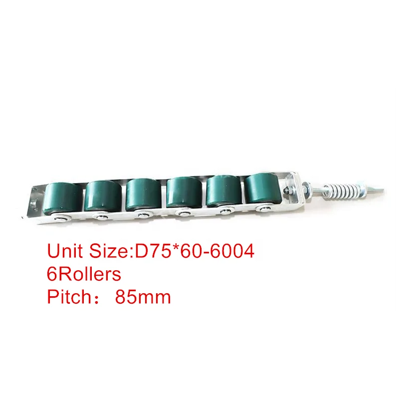 Fujitec Escalator Handrail Pressure Chain D75*60 with 6 Rollers 8 Rollers