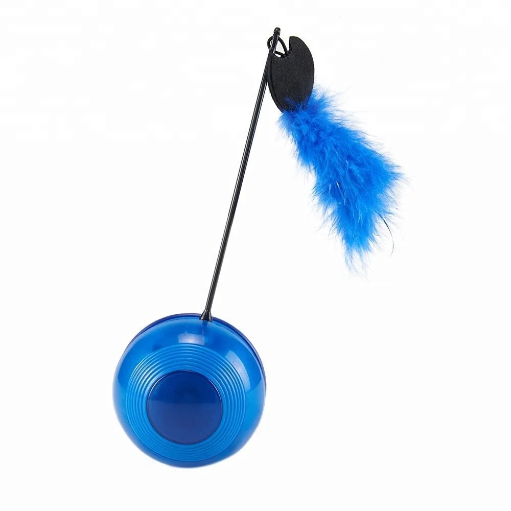
 Игрушка для домашних животных, игрушка для кошек, игрушка для крикета со звуком, игрушка-роллер с перьями, идеальный подарок  